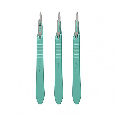 EM-6871-0015 Scalpel, Disposable #15 - Miltex, 10/box