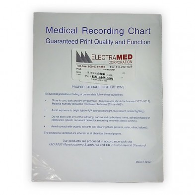EM-7448-0001 Welch Allyn CP100/CP150/CP200 EKG Paper - (EMed Brand)