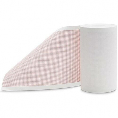 EM-7475-0001 Chart Paper for MRX Defib 75mm, red grid