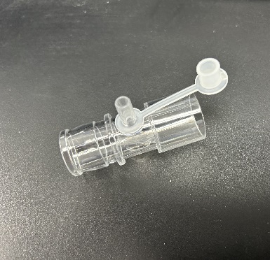 EM-8840-4514 Straight Adaptor w/Oxygen Stem 22mm OD x 22mm ID