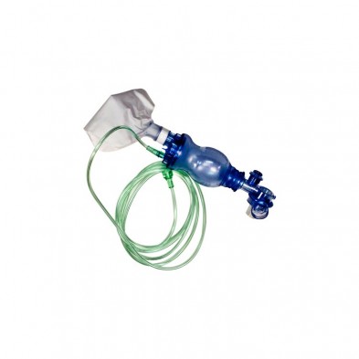 EM-8846-5801 Infant MPR, Infant Mask, Std Elbow w/PMP, 600cc/ml Bag