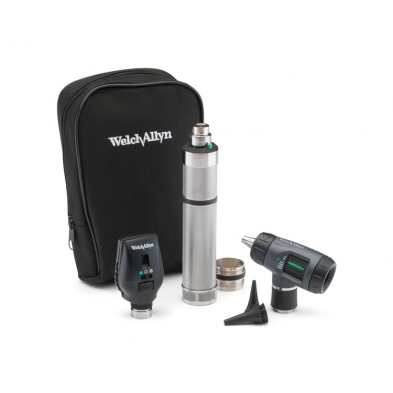EM-9472-01MC Diagnostic Set 3.5 Handle, otoscope head, opth. head & case