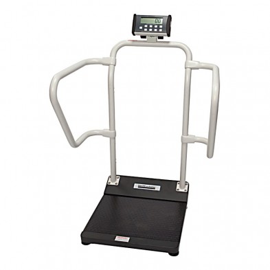 EM-9613-1100 Scale, Digital Platform Large Capacity w/rails - HOM