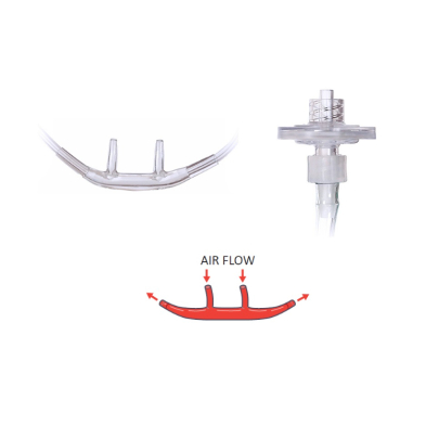 NR-3300-5582 Braebon ValueFlow Nasal Cannula w/male LL & Filter, 40/cas
