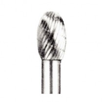 Carbide Lathe Bur 3/8" Flame 1/4" Shank (C3/8)