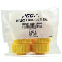 Exa'Lence/Exajet Bayonet Locking Rings Yellow (5)