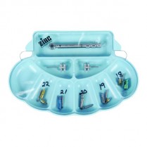 Zirc Implant Organizer Blue