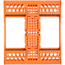 EZ-Jet Cassette 10 Place Neon Orange