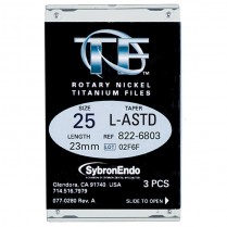 Sybron Twisted Files.25 Tip.Assorted Large 23mm Length (3)