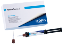 Permacem 2.0 Smartmix Transparent 9gm Syringe w/tips