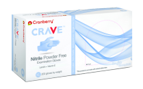 Cranberry Crave PF Nitrile Exam Gloves Small (200)
