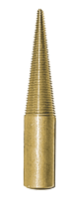Hdlr #7Bl Tapered Left Brass Chuck