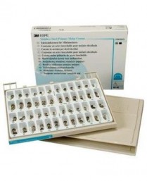 3M Stainless Steel Crown Primary Molar Kit (96)**NON STOCK