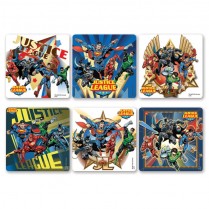 Justice League SuperHero Stickers - 100 per Roll