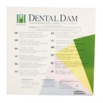 Rubber Dam 6X6 Dark Heavy