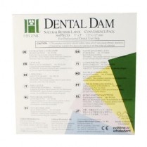Rubber Dam 5X5 Green Med Conv Pack