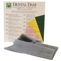 Rubber Dam 6X6 Medium Dark Convenience Pack