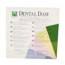 Rubber Dam 6X6 Blue Heavy