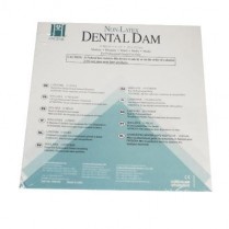 Hygenic Non Latex Rubber Dam 6X6 Teal Standard (15)