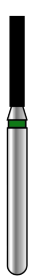 Alpen X1 Single Use Diamond Flat End Cylinder Coarse (25)