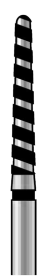 Alpen X1 Single Use Diamond Round End Taper Turbo Cut (25)