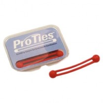 Pro-Ties Instrument Bundlers Red (6)