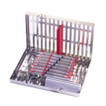 Hu-Friedy 8 Instrument Cassette Rail Green Set