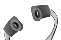 Hu-Friedy Replacement Tips F/ Adult Molt Mouth Gag