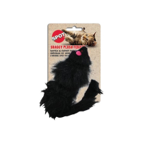 EPR SPOT Shaggy Ferret Plush Cat Toy w/Rattle & Catnip