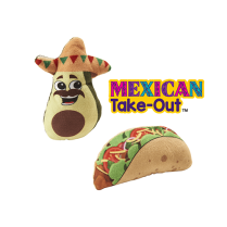 EPR SPOT Mexican Take Out Cat Toy 2pk Asst Toy