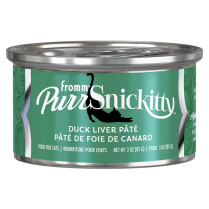 FROMM PurrSnickitty CAT CAN Duck Liver Pate 12/3oz