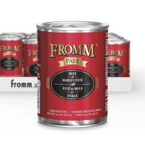 FROMM Gold DOG CAN Beef & Barley Pate 12/12.2oz