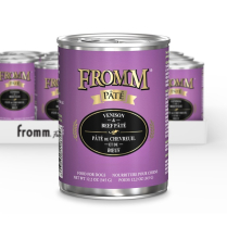 FROMM Gold DOG CAN Venison & Beef Pate 12/12.2oz