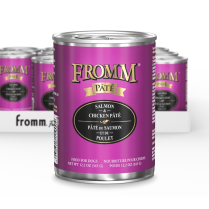 FROMM Gold DOG CAN Salmon & Chicken Pate 12/12.2oz
