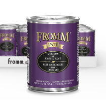 FROMM Gold DOG CAN Venison & Lentil Pate 12/12.2oz