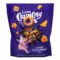 FROMM Crunchy O's Smokin' CheesePlosion Dog Treats 26oz (5)