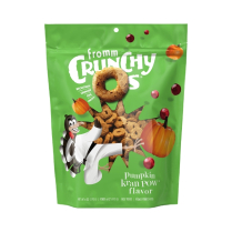 FROMM Crunchy O's Pumpkin Kran Pow Treat CTN 6x6oz (4)