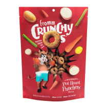 FROMM Crunchy O's Pot Roast Punchers Treat CTN 6x6oz (4)