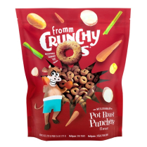 FROMM Crunchy O's Pot Roast Punchers Dog Treats 26oz (5)