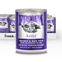 FROMM Classic DOG CAN Chicken & Rice Pate 12/12.5oz
