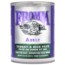 FROMM Classic DOG CAN Turkey & Rice Pate 12/12.5oz