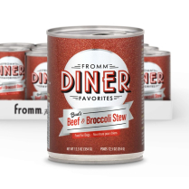 FROMM Diner DOG CAN Bud's Beef & Barley Stew 12/12.5oz