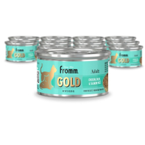 FROMM Gold CAT CAN Adult Ckn Duck & Salmon Pate 12/3oz