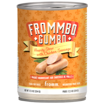 FROMM Frommbo Gumbo DOG CAN Chicken Sausage Stew 12/12.5oz