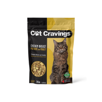PIN Cat Cravings Freeze Dried Chicken Breast Treats 35g (24)