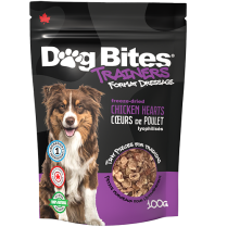 PIN Dog Bites FD Chicken Hearts Training Treats 100g (12)