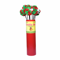 CANCOR #800 Cat Toy Breeder Wand w/Pom Tube JUG 12ct