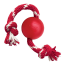 KONG Ball w/Rope Dog Toy Small