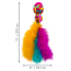 KONG CAT Wubba Fish (Assorted Colours) Toy