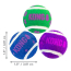 KONG CAT Active Tennis Balls with Bells Toy